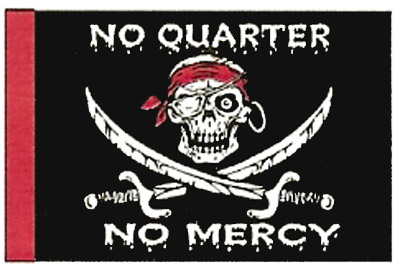 No Mercy 12"x18" Flag